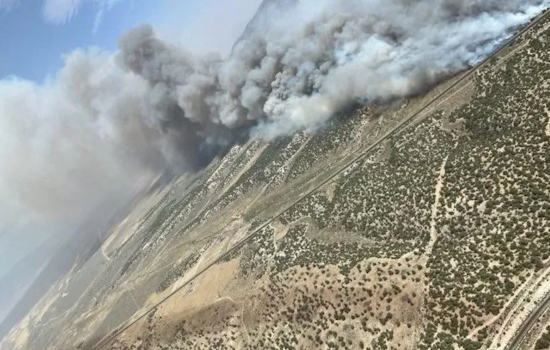 Tooele County's Boulter Fire Remains Uncontained After Scorching 2,300 Acres, Favorable Conditions Aid Firefighters