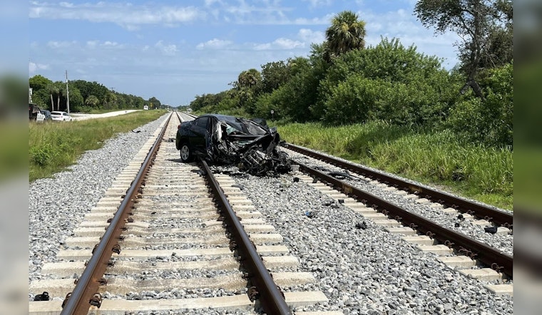 Torpey Road in St. Lucie County Closed After Brightline Train Strikes Car, No Injuries Reported