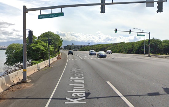 Traffic Alert, Partial Road Closure on Kahului Beach Road for Roadway Improvements