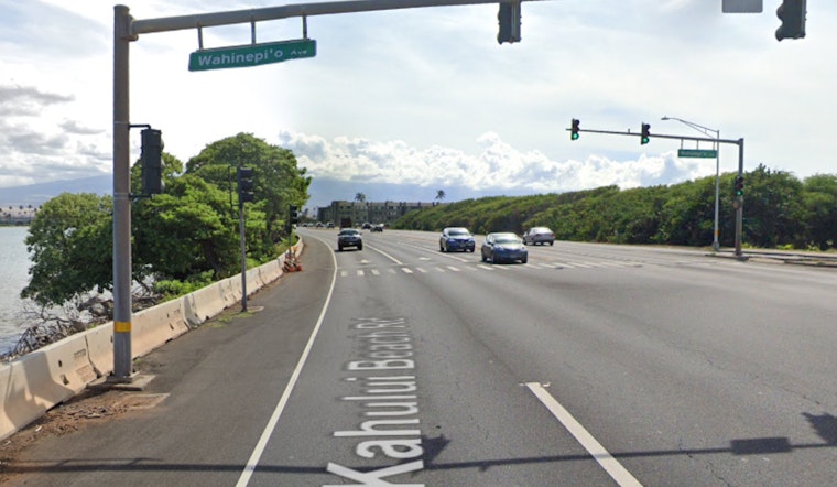 Traffic Alert, Partial Road Closure on Kahului Beach Road for Roadway Improvements