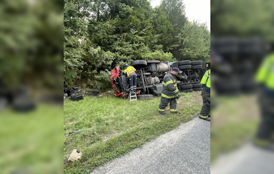 Traffic Snarled on I-24 West Near Nashville After Tractor-Trailer Overturns, Hazmat Called to Scene