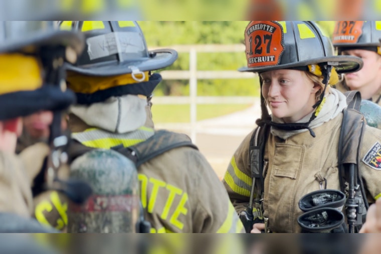 Trailblazing Charlotte Fire Department's Mallory Gazerro Named President of Recruit Class