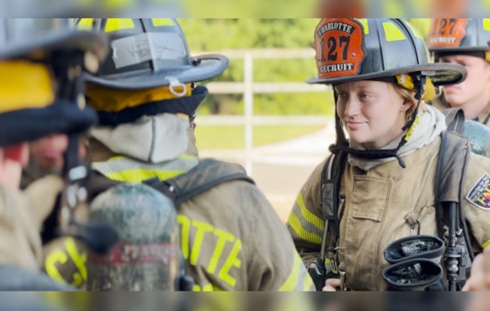 Trailblazing Charlotte Fire Department's Mallory Gazerro Named President of Recruit Class