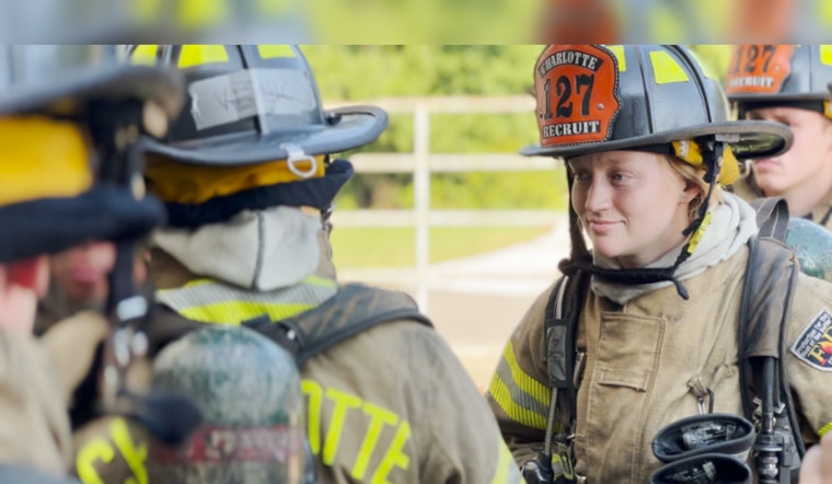 Trailblazing Charlotte Fire Department's Mallory Gazerro Named President of Recruit Class