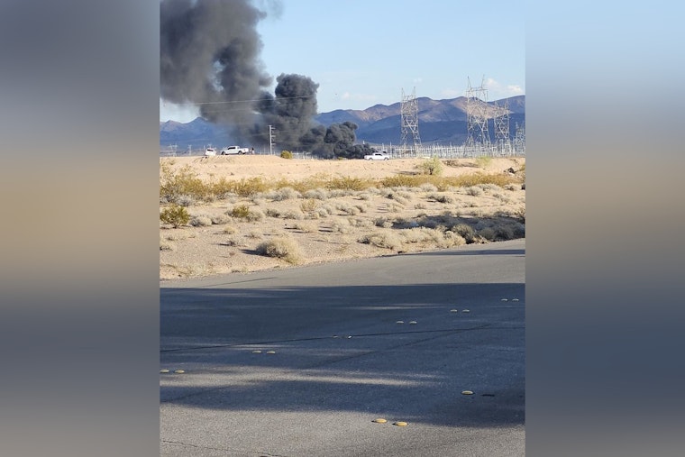 Transformer Fire Near I-11 Under Control as Boulder and Henderson Fire Departments Urge Caution Amid Smoke Concerns