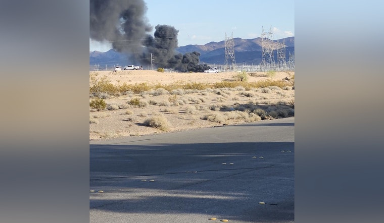 Transformer Fire Near I-11 Under Control as Boulder and Henderson Fire Departments Urge Caution Amid Smoke Concerns