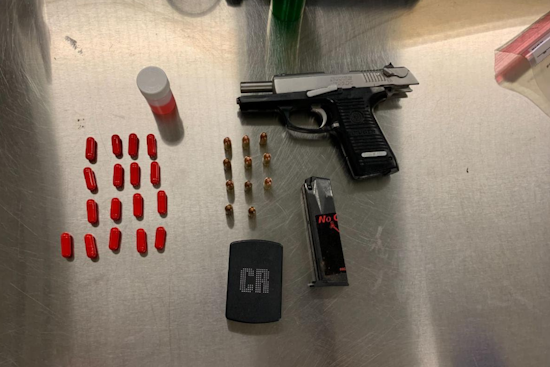 Two Baltimore Men Arrested in Pasadena with Illegal Firearm and Suspected Drugs During Traffic Stop