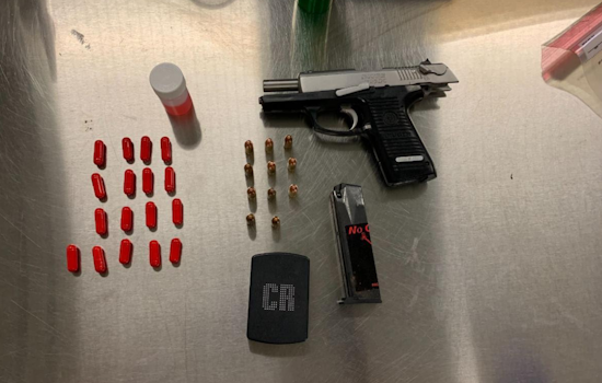 Two Baltimore Men Arrested in Pasadena with Illegal Firearm and Suspected Drugs During Traffic Stop
