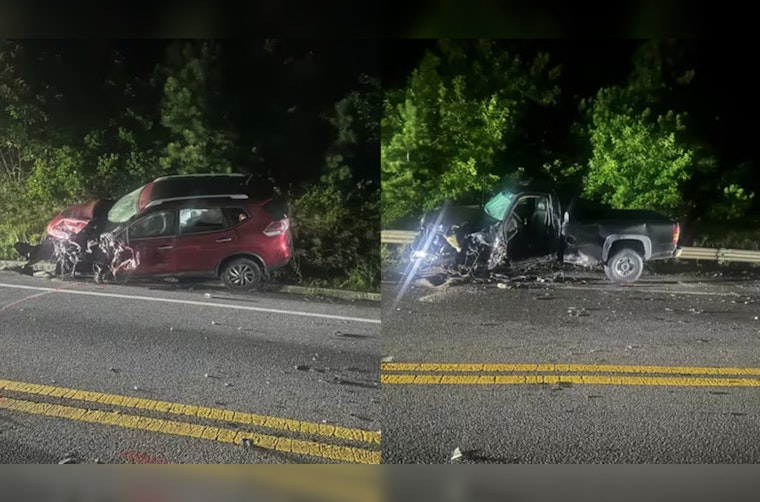 Two Hospitalized Following Severe Head-On Collision in Bourne, Police Investigate Cause