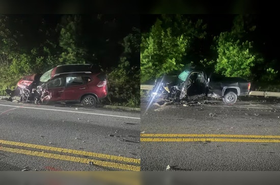 Two Hospitalized Following Severe Head-On Collision in Bourne, Police Investigate Cause