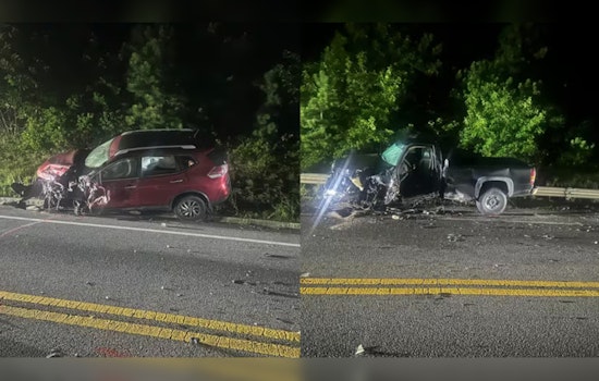 Two Hospitalized Following Severe Head-On Collision in Bourne, Police Investigate Cause