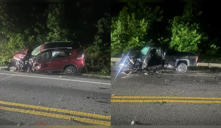 Two Hospitalized Following Severe Head-On Collision in Bourne, Police Investigate Cause