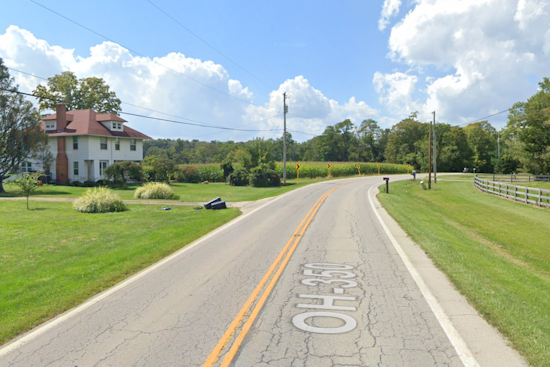 Two Injured in Solo Motorcycle Crash on Ohio State Route 350 in Clarksville