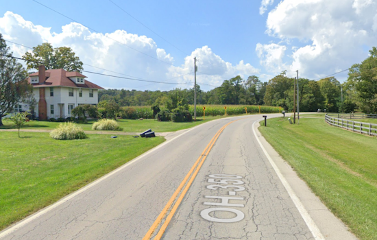Two Injured in Solo Motorcycle Crash on Ohio State Route 350 in Clarksville