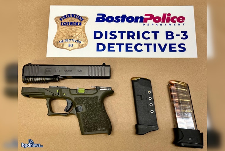 Two Teens Arrested in Connection with Dorchester Shooting; Firearm and Ammunition Seized by Boston Police