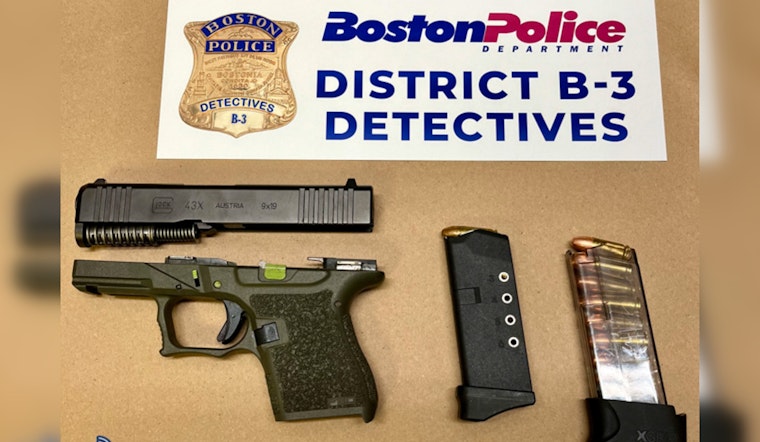 Two Teens Arrested in Connection with Dorchester Shooting; Firearm and Ammunition Seized by Boston Police