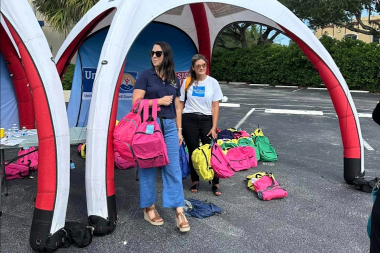 United Way of Broward County Supports Military Families with Back to School Supplies in Fort Lauderdale