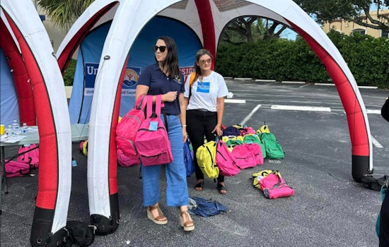 United Way of Broward County Supports Military Families with Back to School Supplies in Fort Lauderdale