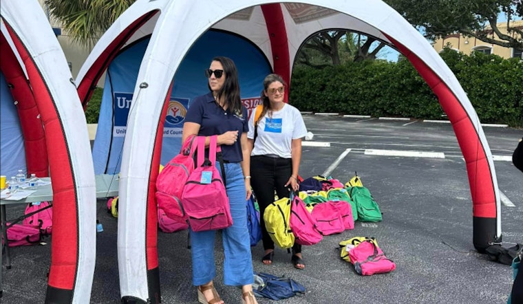 United Way of Broward County Supports Military Families with Back to School Supplies in Fort Lauderdale