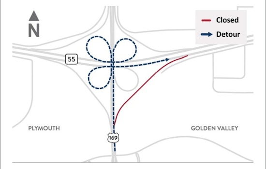 Upcoming Hwy 55 and 169 Ramp Closures in Plymouth and Golden Valley to Affect Commutes