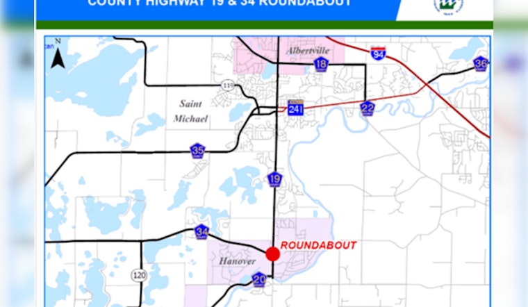Upcoming Traffic Re-route in Hanover as New Roundabout Construction Advances