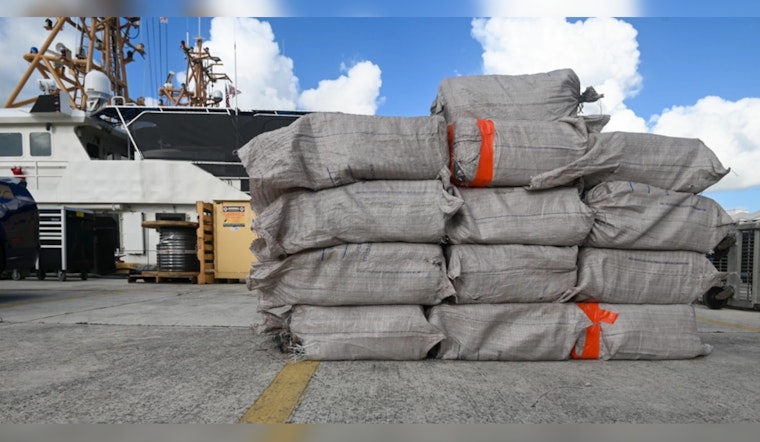 U.S. Coast Guard Intercepts Over $18 Million Worth of Cocaine in Caribbean, Suspects Detained in Miami Beach