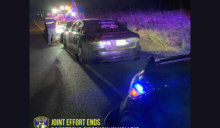 Vallejo Police Crack Down on Massive Sideshow Event, 14 Arrested and 4 Vehicles Towed