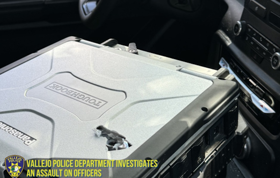 Vallejo Police Officers Unharmed After Patrol Vehicle Struck by Gunfire, Investigation Underway