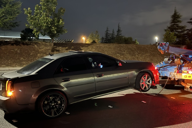 Vallejo Sideshow Escalates into High-Speed Chase, Python Found in Abandoned Getaway Vehicle