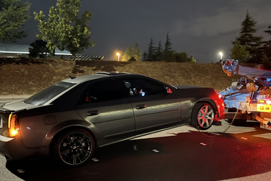 Vallejo Sideshow Escalates into High-Speed Chase, Python Found in Abandoned Getaway Vehicle