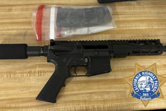 Vallejo Traffic Stop by CHP Leads to Arrest and Seizure of Illegal Firearm