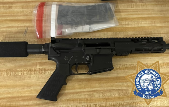 Vallejo Traffic Stop by CHP Leads to Arrest and Seizure of Illegal Firearm