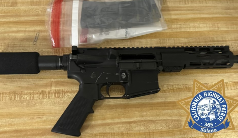 Vallejo Traffic Stop by CHP Leads to Arrest and Seizure of Illegal Firearm