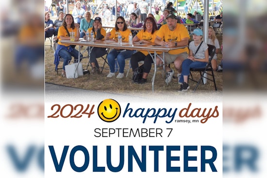 Volunteers Wanted, Join the Festivities at Ramsey's Happy Days Festival