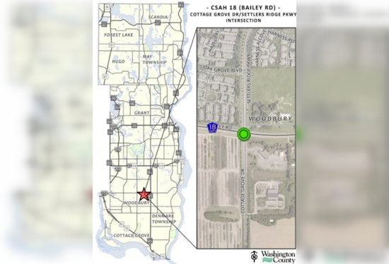 Washington County and Woodbury to Host Community Meet-up for Intersection Improvements on Bailey Road