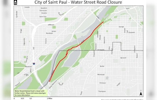 Water Street/Lilydale Road in Saint Paul Reopens After Weeks of Flood-Related Closure
