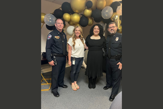 Waxahachie Police Celebrates Capulong's Academic and Performance Records at North Central Texas 9-1-1 Telecommunicators Academy