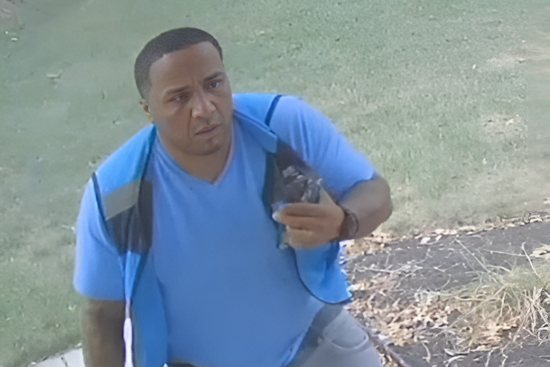 Westlake Police Seek Identity of Suspected Porch Pirate Disguised as Amazon Delivery Worker