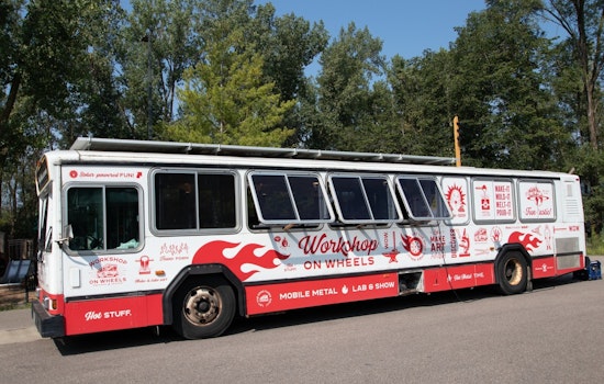 Westwood Hills Nature Center and WOW Mobile Metal Lab Ignite Creativity in St. Louis Park's Art Workshops
