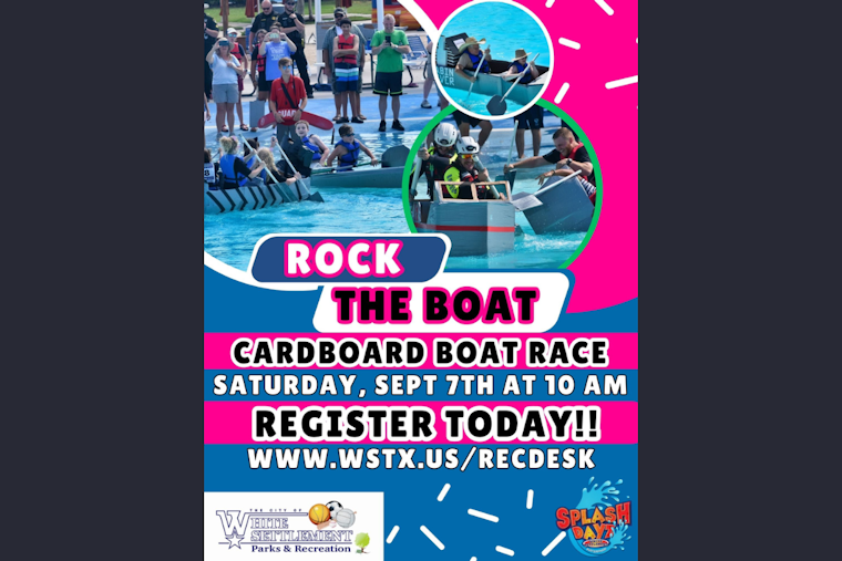 White Settlement Gears Up for Splashy Fun at 3rd Annual Rock the Boat Event on September 7th