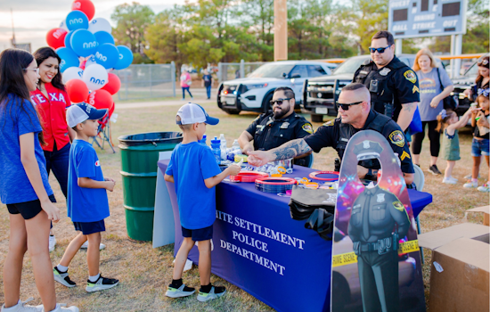 White Settlement's National Night Out Adds a Spark with a New App and Spectacular Drone Show