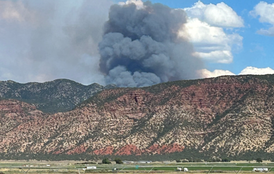 Wildfire Threatens Structures in Southern Utah, Swift Air Response Deployed Near Parowan