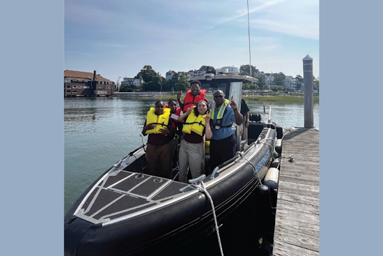 Winthrop Students Explore Maritime Law Enforcement with Harbormaster Summer Enrichment Program