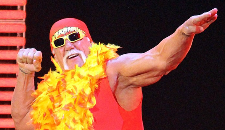 Wrestling Legend Hulk Hogan Launches 'Real American Beer' in Ohio, Meets with 'Hulkamaniacs' at Liberty Township Kroger