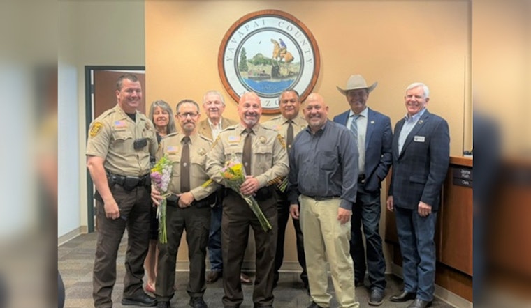 Yavapai County Honors Three Veteran Sheriff's Officers for Decades of Service and Valor