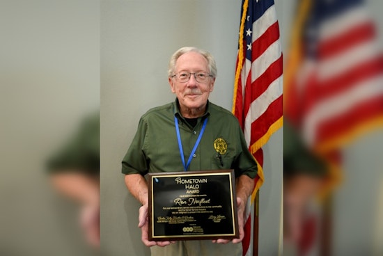 YCSO Volunteer Ron Norfleet Honored with Hometown Halo Award for Protecting Seniors Against Fraud