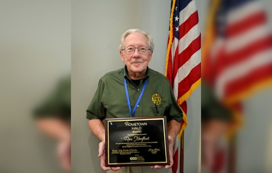 YCSO Volunteer Ron Norfleet Honored with Hometown Halo Award for Protecting Seniors Against Fraud