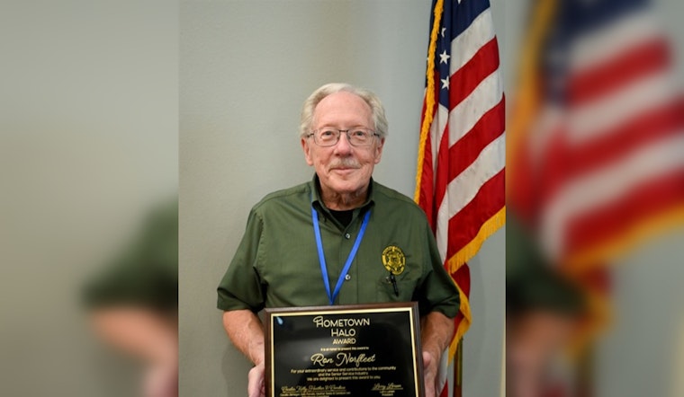 YCSO Volunteer Ron Norfleet Honored with Hometown Halo Award for Protecting Seniors Against Fraud