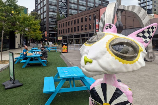 "Keep Portland Weird" Cat Statue Missing from Waterfront Art Installation