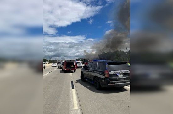 18-Wheeler Blaze Shuts Down US Highway 59 in Montgomery County After Fatal Collision